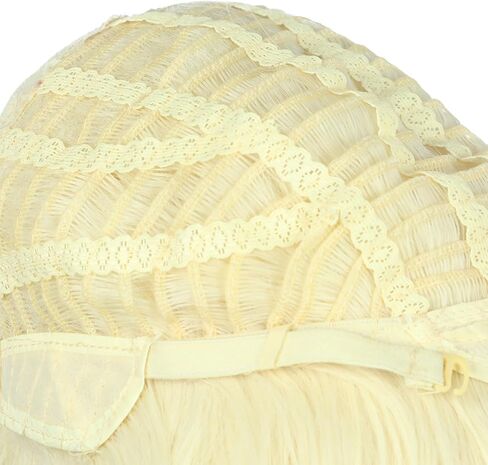 vgbeaty النساء long long Blonde Wavy Wig 70s 80s Retro Big Bouffant Beehive Dolly Parton Cosplay Coleween Party Come Wig in Saudi Arabia