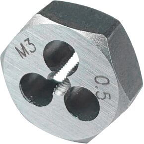 Yamesh M20 x 1.5 Hex Die Rethreading Die Thread Die Carton Steel For Right Hand