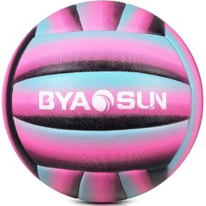 Soft Official Volleyball for Indoor Outdoor Beach, Size 5 Training Volleyball for Beginner Teenager Adult…
