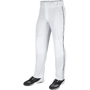 CHAMPRO Boys' Triple Crown Open Bottom Piped Youth Baseball Pants