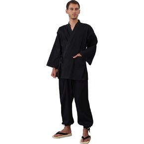اليابانية التقليدية Samue Judo GI على غرار الاسترخاء ارتداء بيجاما النسيج