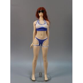 1/6 Ratio of Women's Clothing ，Sexy Swimwear, Swimwear,1 Blue Swimsuit+1 Blue Swimsuit