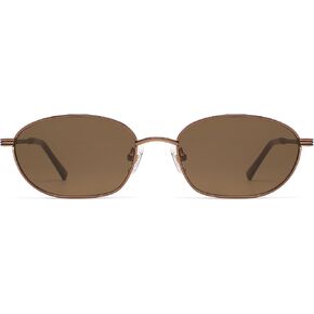 Retro Small Oval Sunglasses For Women Men Hexagonal Rectangle Metal Sun Glasses AP3716