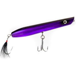 Pencil Popper Topwater Fishing Lure Wooden Plug 8" 3oz