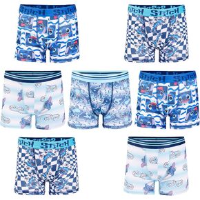 Disney Boys' Lilo & Stitch Amazon Exclusive Athletic Boxer Briefs in Sizes 2/3t, 4t, 4, 6, 8 & 10