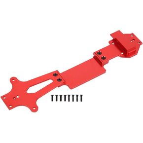 RC Second Floor Board, Aluminum Alloy Radio Tray Second Floor Board Spare Parts Fit for WLtoys 144001 1/14 RC Car(Blue) Wltoys 144001 Parts Wltoys 144001 Upgrade Parts