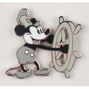 Disney Pin - Mickey Mouse Booster Collection - Steamboat Willie Only