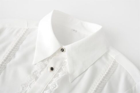 Apocrypha Mens Pirate Shirt Victorian Renaissance Steampunk Vampire Tops Medieval Costume in Saudi Arabia