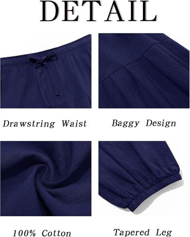 Runcati Mens Medieval Pirate Cotton Pants Renaissance Viking Costume Trousers Halloween Baggy Tapered Harem Pants in Saudi Arabia
