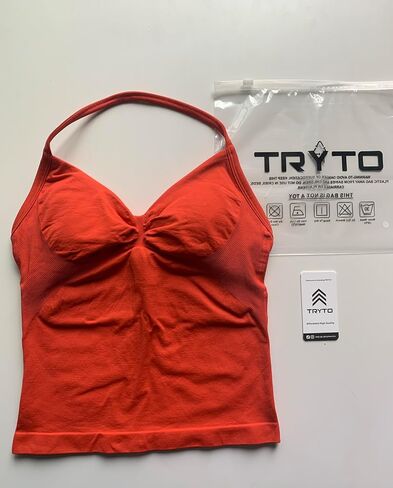 Impact Longline Strappy Top Women Impact Longline Halter Tops Workout Longline Tank Top Compression Gym Fitness in Kuwait