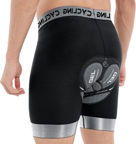 Men's 5D Padded Underwear Bike Shorts Cycling Pants MTB Biking Shorts for Men with Liner in Saudi Arabia