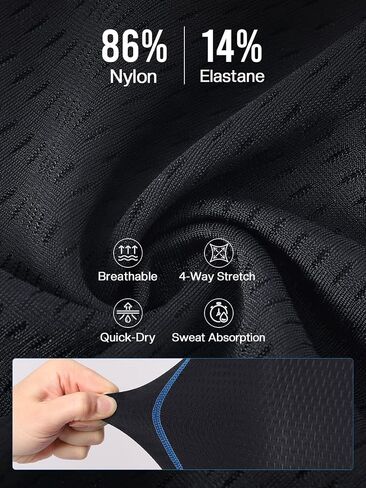 BERGRISAR 3D Padded Bike Shorts for Men Cycling Underwear with Pockets Biking Bicycle Undershorts in Saudi Arabia