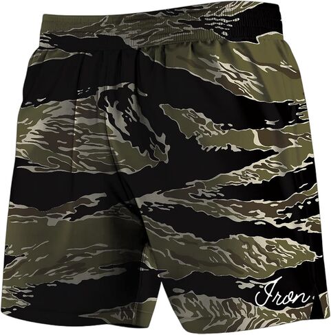 Hybrid Combat Shorts with Built-in Compression Liner for Jiu Jitsu, Grappling, MMA, and Wrestling in Saudi Arabia