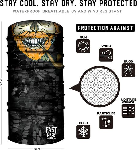 Tubular Bandanas With Face Shielding Protection Unisex - Camo in Saudi Arabia