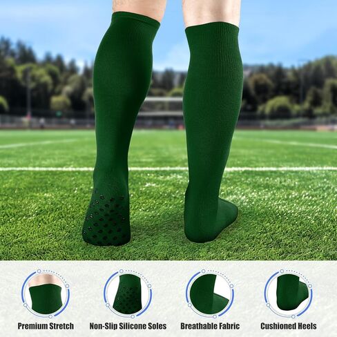 JASGOOD Grip Soccer Socks Baseball Belt Set Non-Slip Football Softball Baseball Sock for Men Women Basketball Grip Sport Sock in Saudi Arabia
