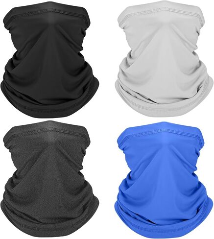 Cooling Neck Gaiter, Summer UV Face Mask Dust Balaclava, Neck Gator Bandana Face Cover for Sun Protection Men Women Outdoor in Saudi Arabia
