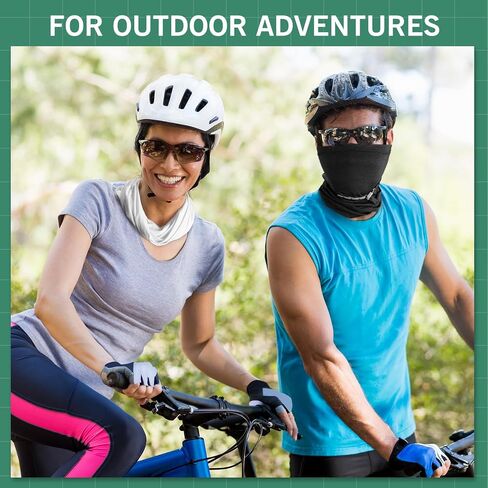 Cooling Neck Gaiter, Summer UV Face Mask Dust Balaclava, Neck Gator Bandana Face Cover for Sun Protection Men Women Outdoor in Saudi Arabia