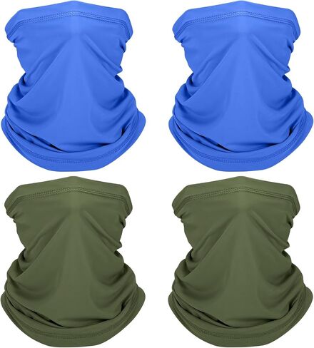 Cooling Neck Gaiter, Summer UV Face Mask Dust Balaclava, Neck Gator Bandana Face Cover for Sun Protection Men Women Outdoor in Saudi Arabia