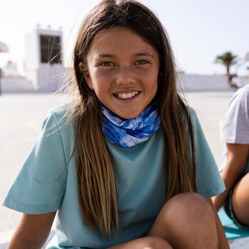 BUFF CoolNet UV Neckwear - Kids, Senh Blue, 131309.707.10.00 in Saudi Arabia