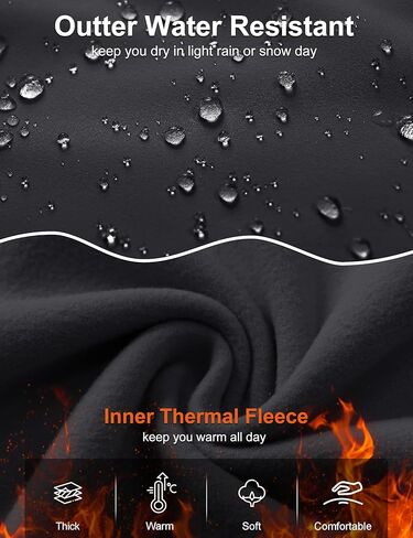 MAGCOMSEN Women's Mock Turtneck Thermal Shirts Long Sleeve Fleece Lined Zipper Pockets Athletic Base Layers in Kuwait