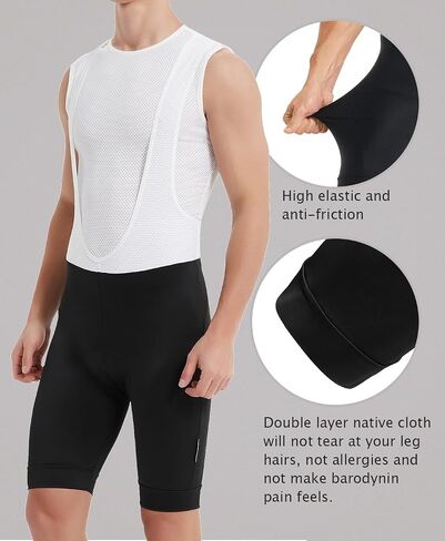 Qualidyne Men Men Cycling Bib Shorts 4D Pat -Predable Road Bike Shorts Shorts in Saudi Arabia