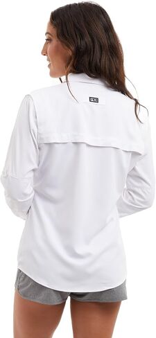 PELAGIC Women's Keys Guide Fishing Shirt, Long Sleeve, UPF 50+ Protection, Ventilated and Lightweight in Saudi Arabia