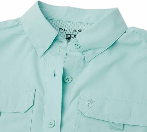 PELAGIC Women's Keys Guide Fishing Shirt, Long Sleeve, UPF 50+ Protection, Ventilated and Lightweight in Kuwait