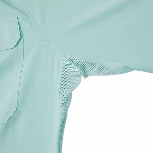 PELAGIC Women's Keys Guide Fishing Shirt, Long Sleeve, UPF 50+ Protection, Ventilated and Lightweight in Kuwait