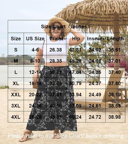 Bestbee Women's Palazzo Pants Dressy Casual Wide Leg Slacks Elastic Waist with Pockets in Saudi Arabia