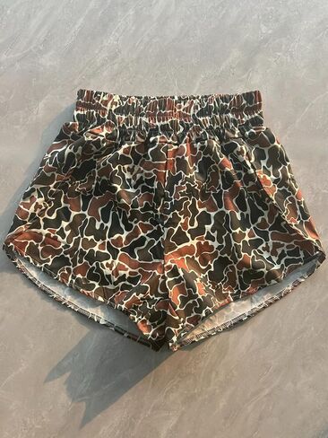 RICHTRUE Camo Boxer Shorts Women Cute Graphic Y2k Shorts Colorful Summer Bottoms 2025 Trendy in Saudi Arabia