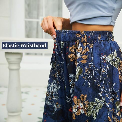 Maxi Skirts for Women with Pockets Long Midi Length Casual Skirt for Beach Party Holiday in Saudi Arabia