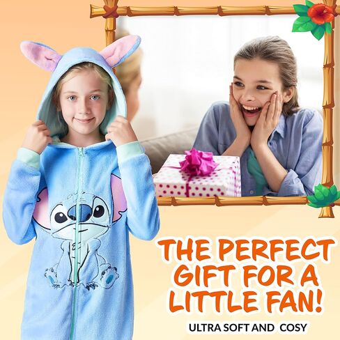 Disney Pyjama for Kids, Boys Girls Fleece Pyjamas Eeyore Stitch Gifts in Saudi Arabia