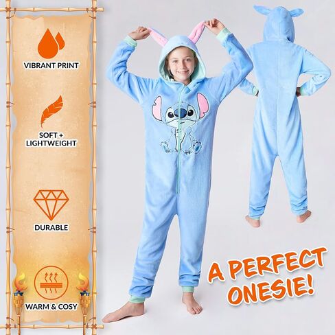 Disney Pyjama for Kids, Boys Girls Fleece Pyjamas Eeyore Stitch Gifts in Saudi Arabia