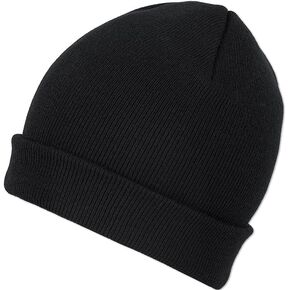 Beanies Hats for Men Women Knit Cap Black