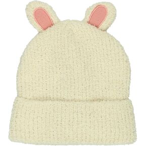 Yankee Toybox Baby Bunny Plush Beanie Hat 3-D Arbbit Ads for Childlers