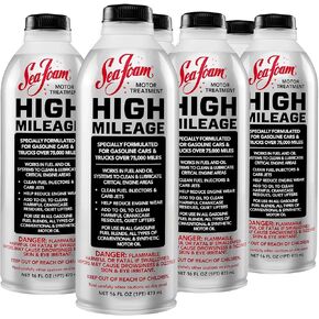 Sea Foam HM16 High Mileage, 16 Fl Oz, 12 Pack, Clear
