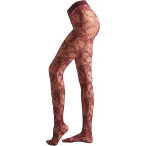 Woman's Floral Tulle Tights