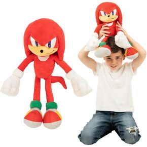 فرانكو سونيك الظل The Hedgehog anime Kids Bedding Super Super Plush Cuddle Pillow Buddy ، مقاس واحد ، (منتج مرخص رسميًا)