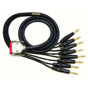 Mogami GOLD-DB25-TRS-05 Analog Recorder Interface Cable, 8 Channel, DB25 to TRS, 5 ft.