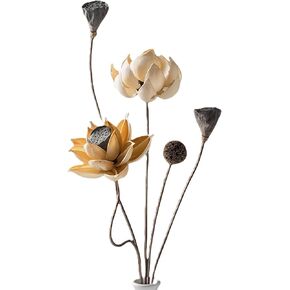 Artisanal Dried Flower Decor - Separable Flower Heads and Stems for Custom Arrangement,Zero Maintenance, Timeless Elegance for Parties, Events, and Home Styling 0010 in Kuwait