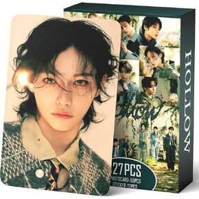 Stray Kids Hollow Album Photocards 127 PCS KPOP Giant Photo Card Set Stray Kids Merch Boys and Girls Card Card