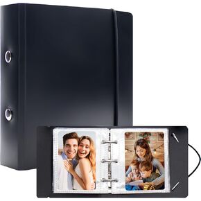 Ablus Mini Photo Album Book 50 Pocket 2x3 Inch Pictures for Polaroid Snap, Fujifilm Instax Mini 7s 8 9 11 12 25 26 40 50s 90 Evo Z2300 Instant Camera