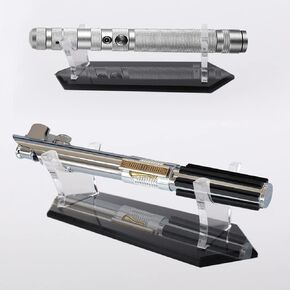 Kafenda Lightsaber Display Stand - Acrylic Lightsaber Hilt Holder and Wand Stand