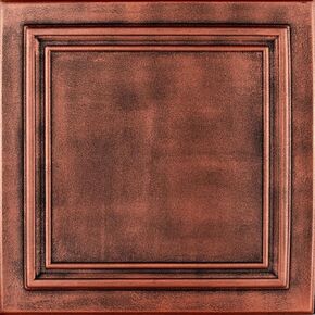 À LA MAISON CEILINGS R24 Line Art Foam Glue-up Ceiling Tile (256 sq. ft./Case), Pack of 96, Plain White