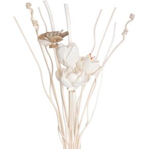 14PCS REED Diffuser Sticks Flower Flower Stret Rattan Flower Reed Spurser Punduser Rattan Stret for Home Bedroom Office Bathroom Shelf Decor