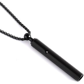 Breathing Necklace for Anxiety Relief Breathlink Quit Smoking Vaping Necklace Stop Smoking Aids Fidget for Smoking Cessation Fum Vaporless Smokeless Inhaler for Adult Women Men