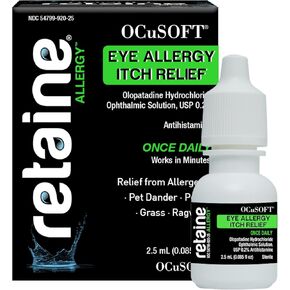 OCUSOFT RESAINE الحساسية تنخفض 2.5 مل