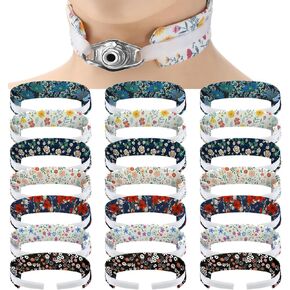 Geiserailie 21 Pcs Tracheostomy Tube Holder Adjustable Tracheostomy Supplies Tube Holder Soft Reusable Tracheostomy Care Kits for Men and Women, One Size Fits Most People