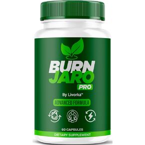 Burn Jaro Pro - Burnjaro Pink Salt Capsules Pro ، Burnjaro Pro Pills ، Formula Advanced Formula Burn Jaro Pro Complement Complements Reviews ، 60 Capsules لمدة شهر واحد