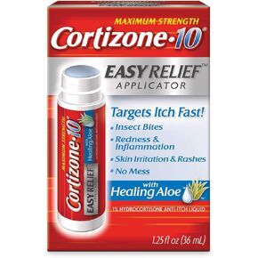 Cortizone-10 Easy Relief Applicator Anti-Itch Liquid 1.25 oz